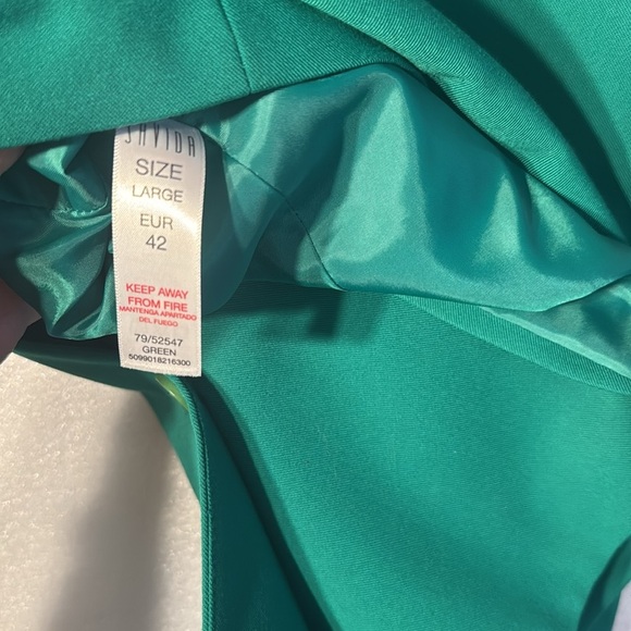 SAVIDA Green Blazer Large. - Picture 7 of 9